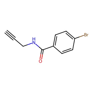 4-Bromo-N-(prop-2-yn-1-yl)benzamide structure
