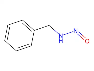 Benzenemethanamine, N-nitroso- structure
