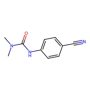 Urea, N'-(4-cyanophenyl)-N,N-dimethyl- structure