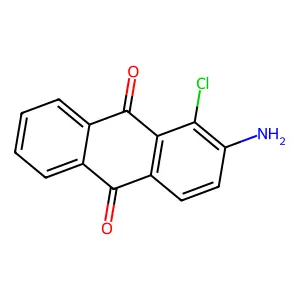 2-Amino-1-chloro-9,10-anthraquinone structure