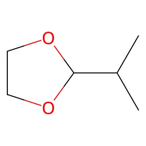 2-Isopropyl-1,3-dioxolane structure