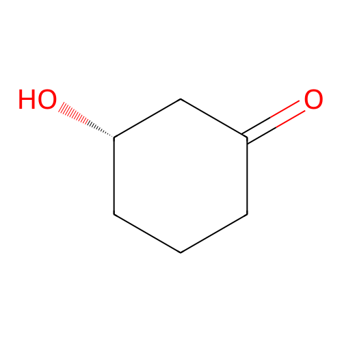 (S)-3-hydroxycyclohexanone structure