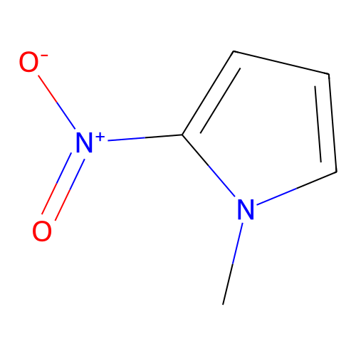 1-Methyl-2-nitropyrrole structure