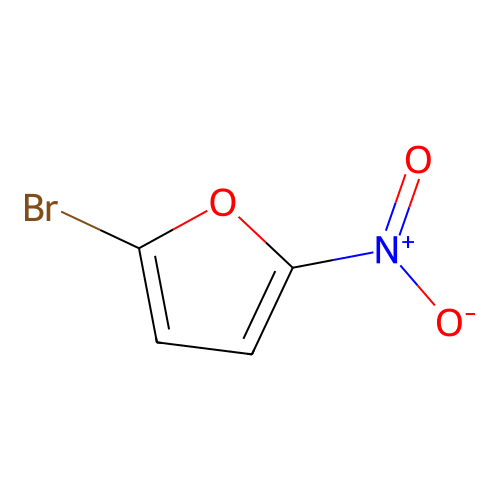2-Bromo-5-nitrofuran structure