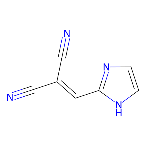 2-(1H-imidazol-2-ylmethylidene)propanedinitrile structure