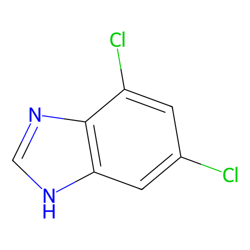 5,7-Dichloro-1H-benzo[d]imidazole structure