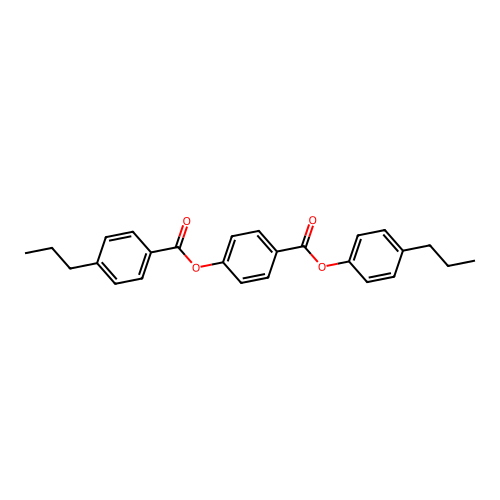 4-[(4-Propylphenoxy)carbonyl]phenyl 4-propylbenzoate structure