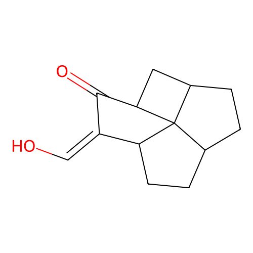 5-(Hydroxymethylidene)tetracyclo[5.4.1.04,12.09,12]dodecan-6-one structure