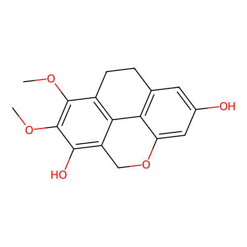 贝母兰素 structure
