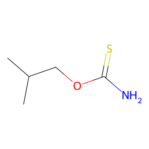 O-(2-Methylpropyl) carbamothioate structure