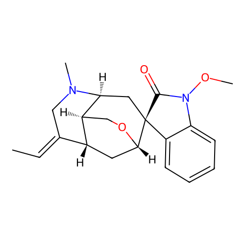 Humantenine structure