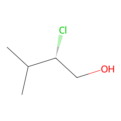 (S)-2-Chloro-3-methylbutan-1-ol structure