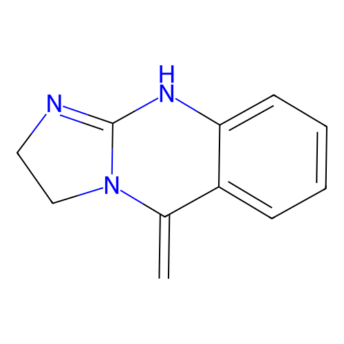 5-Methylene-1,2,3,5-tetrahydroimidazo[2,1-b]quinazoline structure