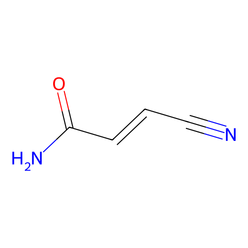 3-氰基丙-2-烯酰胺 structure