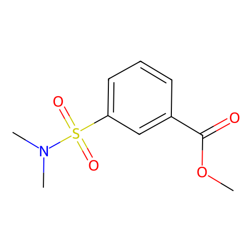 Methyl 3-(dimethylsulfamoyl)benzoate structure