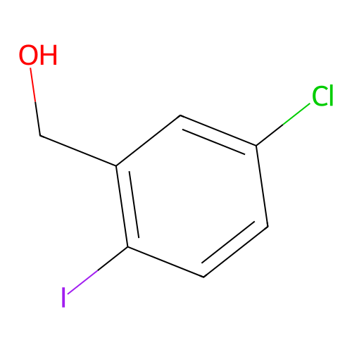 (5-Chloro-2-iodophenyl)methanol structure
