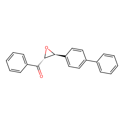 trans-4-PHENYLCHALCONEoxide structure