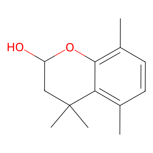 4,4,5,8-Tetramethylchroman-2-ol structure