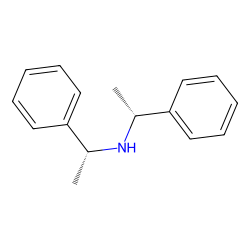Bis(alpha-methylbenzyl)amine, (+)- structure