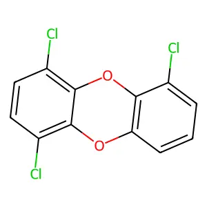 1,4,6-Trichlorodibenzo-p-dioxin structure