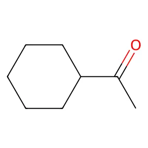 Cyclohexyl methyl ketone structure