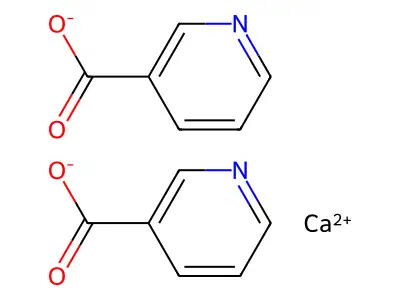 Calcium nicotinate structure