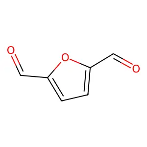 2,5-Furandicarboxaldehyde structure