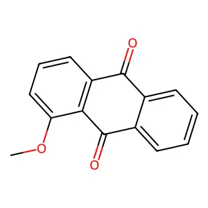 1-Methoxy-9,10-anthracenedione structure