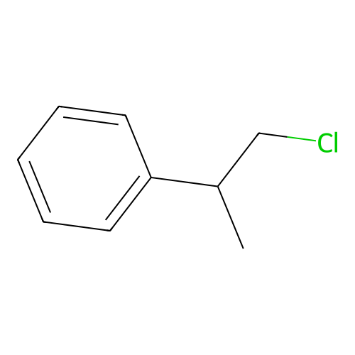 Cumene, beta-chloro- structure
