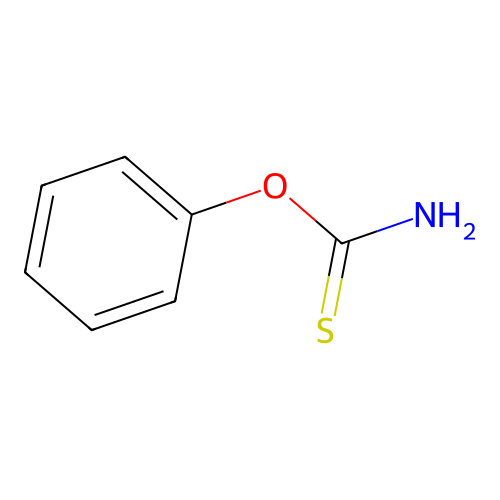 Carbamothioic acid, O-phenyl ester structure