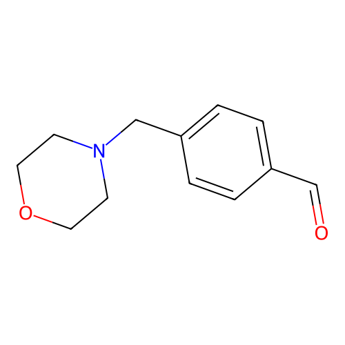 4-[(Morpholin-4-yl)methyl]benzaldehyde structure