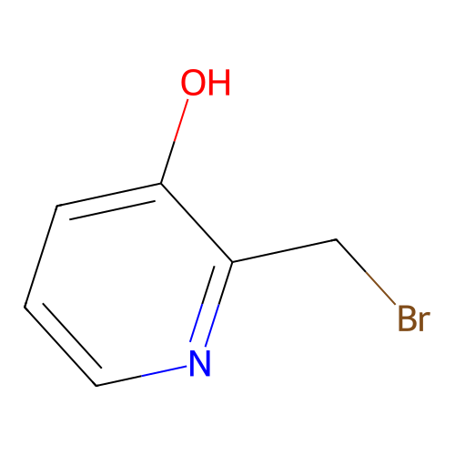 2-(Bromomethyl)pyridin-3-ol structure