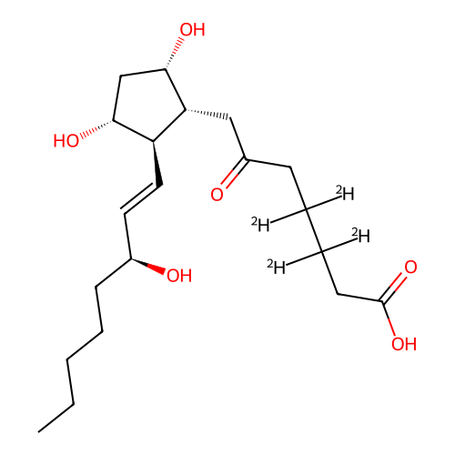 6-Keto prostaglandin F1alpha-D4 structure