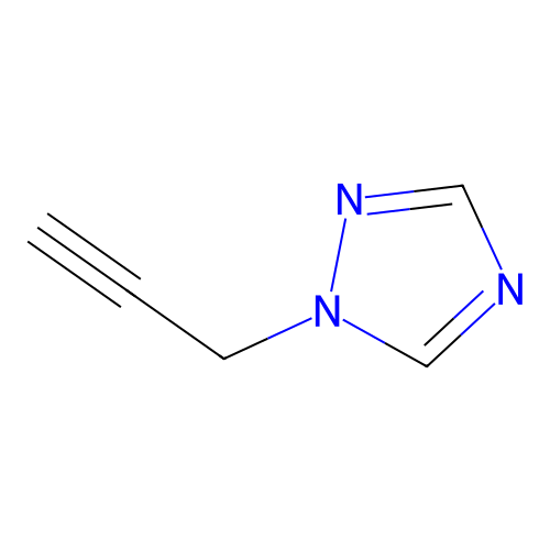 1-prop-2-yn-1-yl-1H-1,2,4-triazole structure