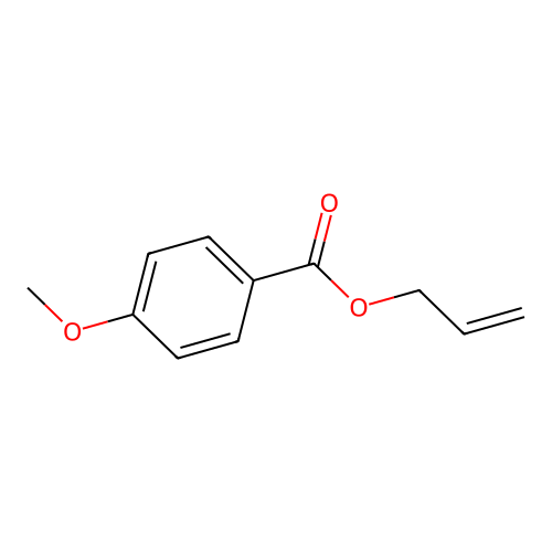 Allyl 4-methoxybenzoate structure