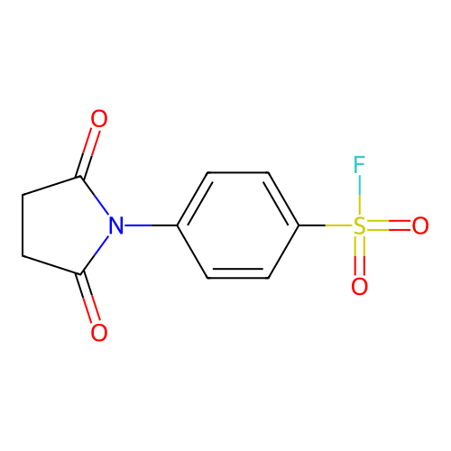 4-(2,5-Dioxopyrrolidin-1-yl)benzene-1-sulfonyl fluoride structure
