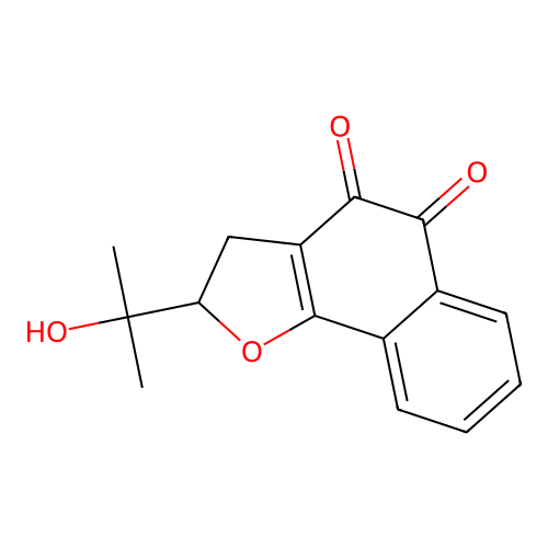2-(2-Hydroxypropan-2-yl)-2,3-dihydrobenzo[g][1]benzofuran-4,5-dione structure