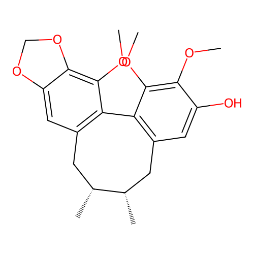 Gomisin L2, (-)- structure