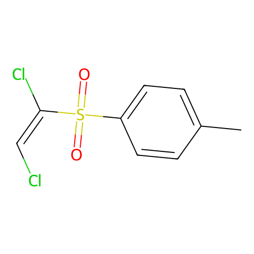 1,2-Dichlorovinyl4-methylphenylsulfone structure