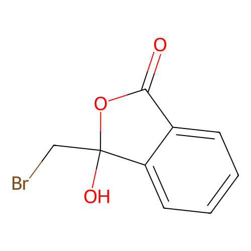2-Bromo-1-(2-carboxyphenyl)ethanone structure