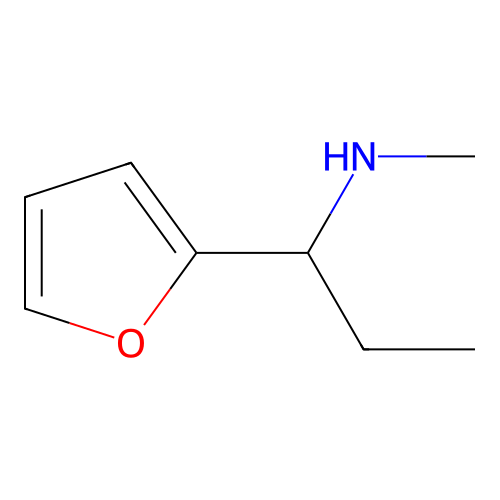 (1-Furan-2-yl-propyl)-methyl-amine structure
