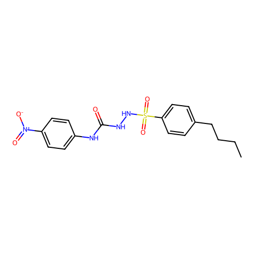 1-[(4-Butylphenyl)sulfonylamino]-3-(4-nitrophenyl)urea structure