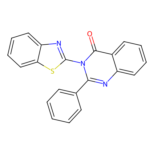 3-(Benzo[d]thiazol-2-yl)-2-phenylquinazolin-4(3H)-one structure