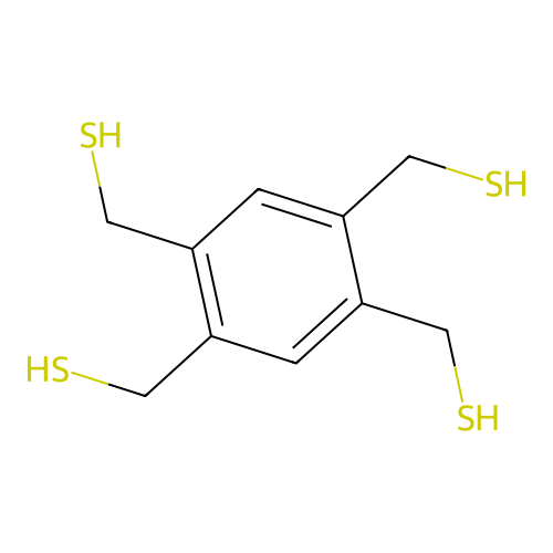 [2,4,5-Tris(sulfanylmethyl)phenyl]methanethiol structure