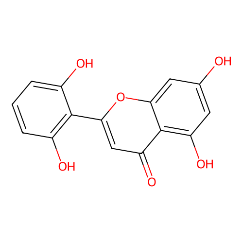 5,7,2',6'-四羟基黄酮 structure