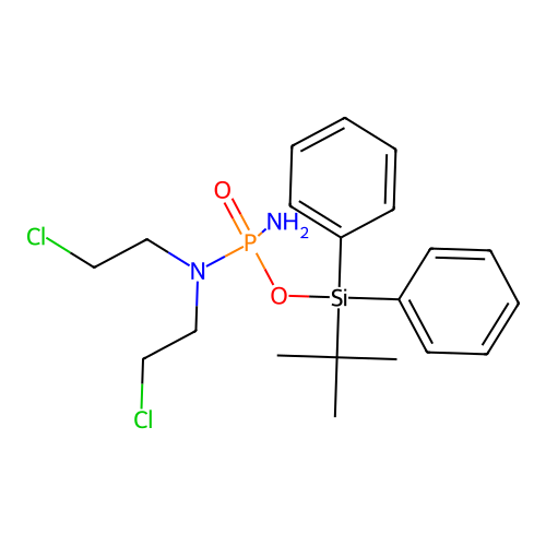 N-[amino-[tert-butyl(diphenyl)silyl]oxyphosphoryl]-2-chloro- structure
