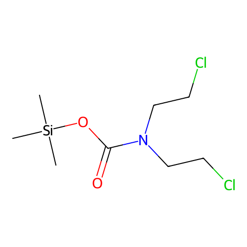 Carbamic acid, trimethylsilyl ester structure