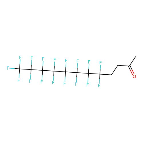 5,5,6,6,7,7,8,8,9,9,10,10,11,11,12,12,12-Heptadecafluorododecan-2-one structure