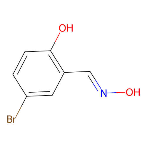 5-Bromo-2-hydroxybenzaldoxime structure