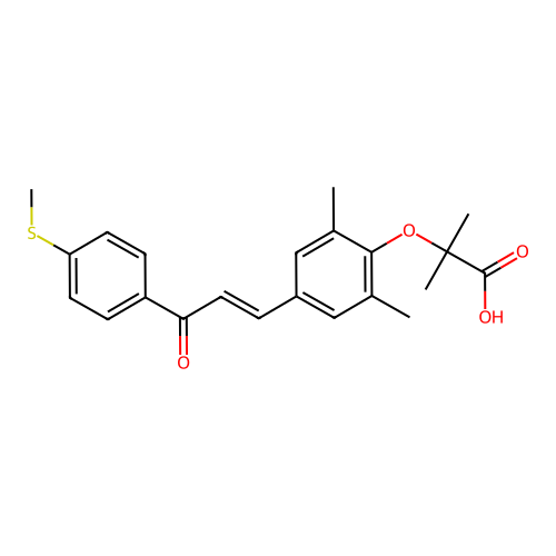 Elafibranor structure
